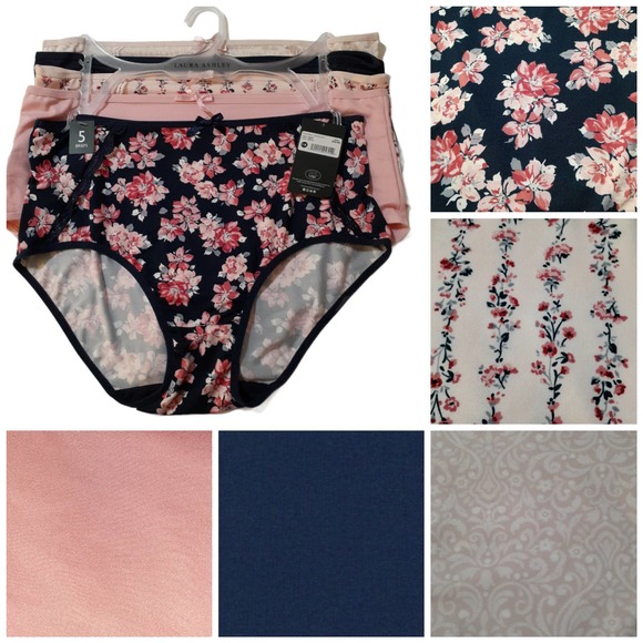 Laura Ashley Mutandine Bambina 5 Pezzi - Cotone Elasticizzato, Taglie XS-L - Foto 10